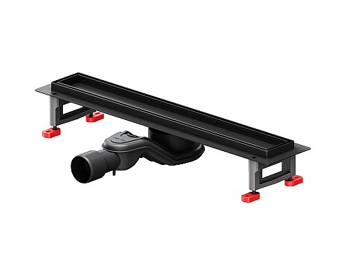 Душевой лоток AM.PM MasterFlow 50 W01SC-U11-050-04BM с Черной матовой решеткой / под плитку Tile