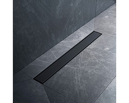 Душевой лоток AM.PM MasterFlow 60 W01SC-U11-060-04BM с Черной матовой решеткой / под плитку Tile