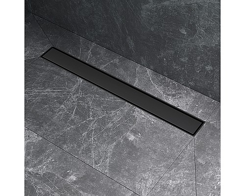 Душевой лоток AM.PM MasterFlow 60 W01SC-U11-060-04BM с Черной матовой решеткой / под плитку Tile