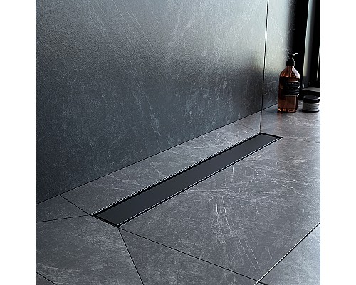 Душевой лоток AM.PM MasterFlow 60 W01SC-U11-060-04BM с Черной матовой решеткой / под плитку Tile