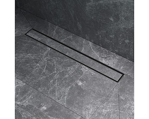 Душевой лоток AM.PM MasterFlow 60 W01SC-U11-060-04BM с Черной матовой решеткой / под плитку Tile