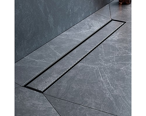 Душевой лоток AM.PM MasterFlow 60 W01SC-U11-060-04BM с Черной матовой решеткой / под плитку Tile