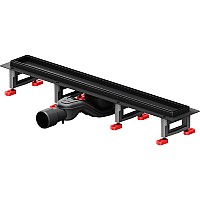 Душевой лоток AM.PM MasterFlow 60 W01SC-U11-060-04BM с Черной матовой решеткой / под плитку Tile