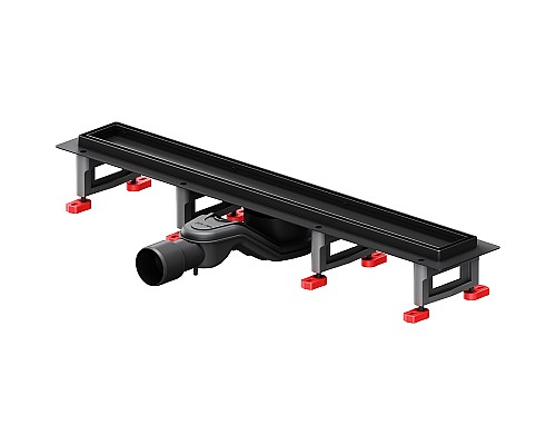 Душевой лоток AM.PM MasterFlow 60 W01SC-U11-060-04BM с Черной матовой решеткой / под плитку Tile