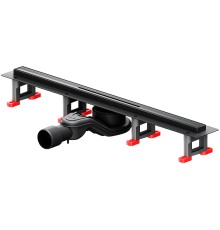 Душевой лоток AM.PM MasterFlow 60 с Черной матовой решеткой Slim line