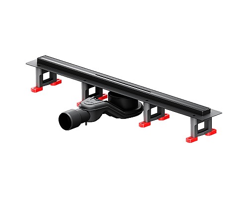 Душевой лоток AM.PM MasterFlow 60 W01SC-S11-060-05BM с Черной матовой решеткой Slim line