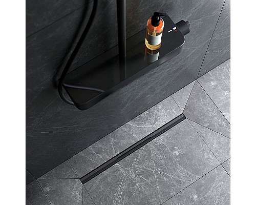 Душевой лоток AM.PM MasterFlow 60 W01SC-S11-060-05BM с Черной матовой решеткой Slim line