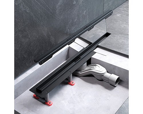 Душевой лоток AM.PM MasterFlow 60 W01SC-S11-060-05BM с Черной матовой решеткой Slim line