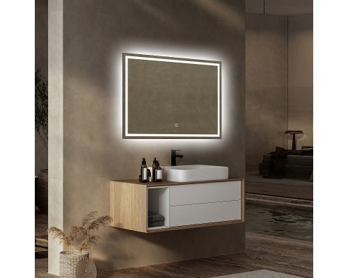 Зеркало Abber See 80 AG6116S с подсветкой с сенсорным выключателем и диммером