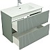 Тумба под раковину Aquanet Джейн 100 313320 подвесная Мисти грин