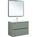 Тумба под раковину Aquanet Джейн 100 313320 подвесная Мисти грин