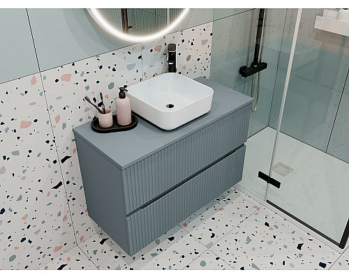 Тумба под раковину Aquanet Джейн 100 313320 подвесная Мисти грин