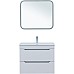 Тумба под раковину Aquanet Практика 80 330459 подвесная Белая матовая