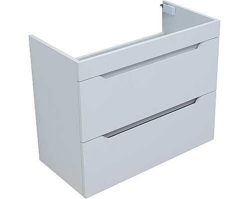 Тумба под раковину Aquanet Практика 80 330459 подвесная Белая матовая