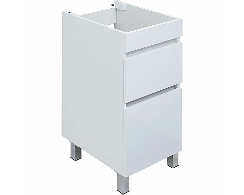 Тумба под раковину Aquanet Вега 100 329122 Белый глянец