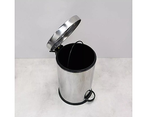 Ведро для мусора Fixsen FX-34024N Хром