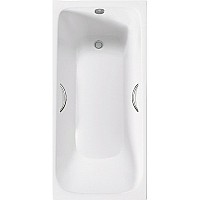 Чугунная ванна Delice Continental Plus 150x70 DLR230633R с отверстиями под ручки без антискользящего покрытия