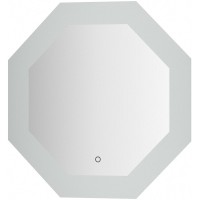 Зеркало Evoform Ledshine 60x60 с подсветкой 19 W - сенсорный выключатель - нейтральный белый свет