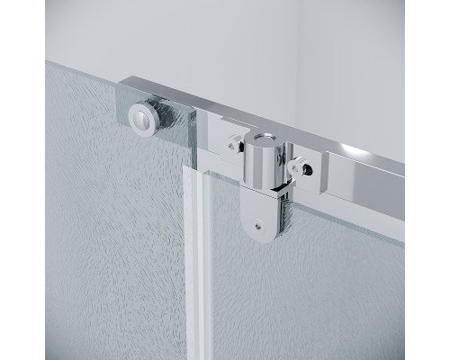 Душевая дверь Grossman Pragma 110 100.K33.03.110.10.02 профиль Хром стекло шиншилла