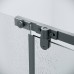 Душевой уголок Grossman Pragma 100х80 120.K33.03.1080.21.02 профиль Черный матовый стекло шиншилла