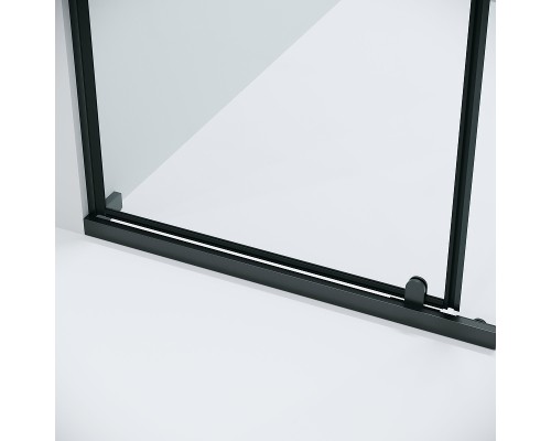 Душевой уголок Grossman Pragma 100х90 120.K33.03.1090.21.00 профиль Черный матовый стекло прозрачное