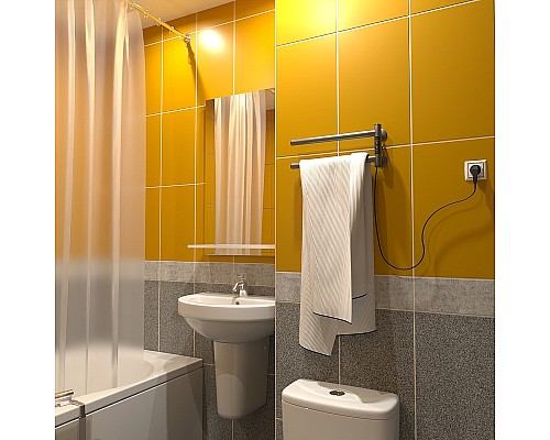 Электрический полотенцесушитель Маргроид Cook 190х110 Cook-1840-1049-7024R правый Графитовый серый Электрический полотенцесушитель Маргроид Cook 190х110 Cook-1840-1049-7024R правый Графитовый серый