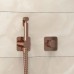 Гигиенический душ со смесителем WasserKRAFT Paar Розовое золото