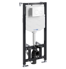 Инсталляция WasserKRAFT Aller 10TLT.010.ME.WH02 для унитаза с Белой клавишей смыва