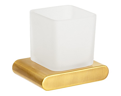 Стакан для зубных щеток Remer Lounge LN15BG Золото брашированное