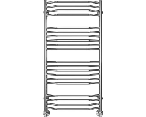 Водяной полотенцесушитель Terminus Виктория П20 500x1000 4670078529541 Хром, нижнее подключение, G 1/2" ВР, с угловым соединением