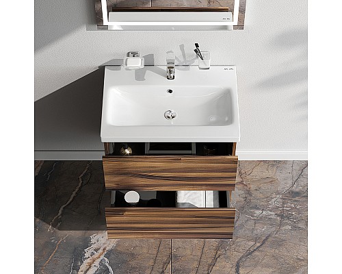 Тумба под раковину AM.PM Gem 60 M90FHX0602HF подвесная Орех