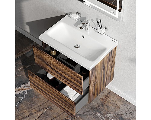 Тумба под раковину AM.PM Gem 60 M90FHX0602HF подвесная Орех