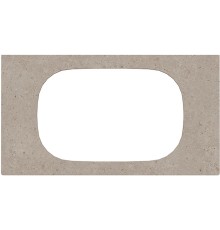 Столешница под раковину Kerama Marazzi Magica 90 Бежевая матовая