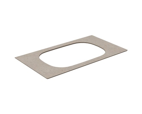 Столешница под раковину Kerama Marazzi Magica 90 MA.2.0.SG540620R\90 Бежевая матовая