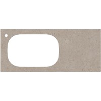 Столешница под раковину Kerama Marazzi Magica 120 MA.2.1.SG540620R\120 Бежевая матовая