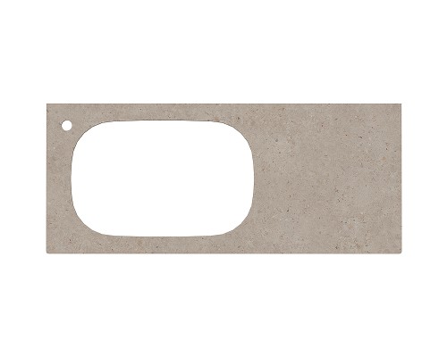 Столешница под раковину Kerama Marazzi Magica 120 MA.2.1.SG540620R\120 Бежевая матовая