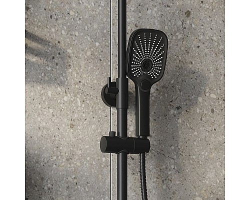 Душевая система Grossman Advans 500.K35.09.210 Черная матовая