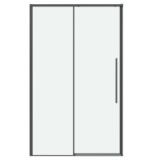 Душевая дверь Grossman Galaxy 100 100.K33.01.100.42.00 профиль Графит сатин стекло прозрачное