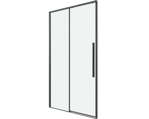 Душевая дверь Grossman Galaxy 100 100.K33.01.100.42.00 профиль Графит сатин стекло прозрачное