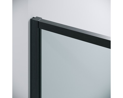 Душевая дверь Grossman Galaxy 100 100.K33.01.100.42.00 профиль Графит сатин стекло прозрачное