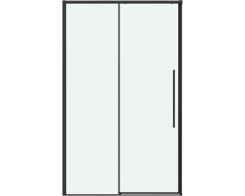 Душевая дверь Grossman Galaxy 130 100.K33.01.130.21.00 профиль Черный матовый стекло прозрачное