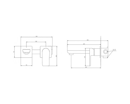Смеситель для раковины Abber Weiss Insel AF8082FW Белый матовый