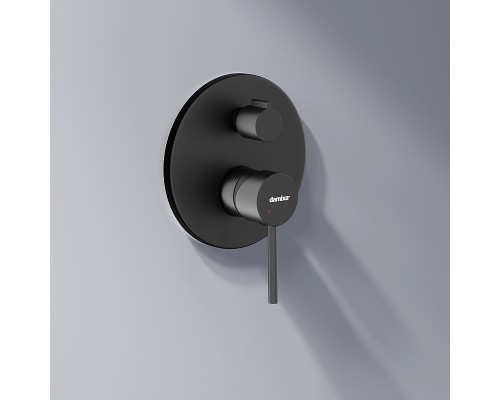 Душевая система Damixa Scandinavian Pure 936510300 Черная матовая