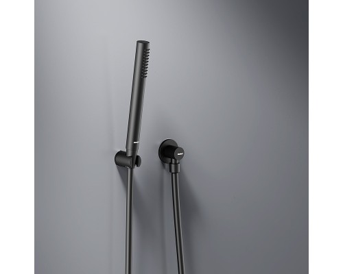 Душевая система Damixa Scandinavian Pure 936510300 Черная матовая