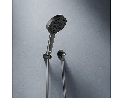 Душевая система Damixa Apollo 947510300 Черная матовая