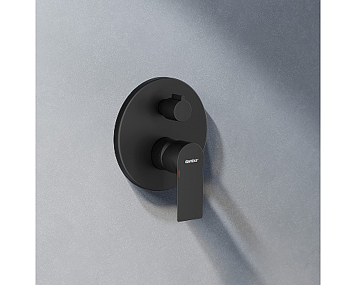 Душевая система Damixa Apollo 947510300 Черная матовая