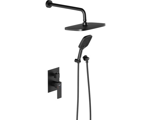 Душевая система Damixa Gala 953520300 Черная матовая