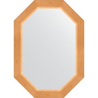 Зеркало Evoform Octagon 51х71 BY 7061 в багетной раме - Сосна 62 мм