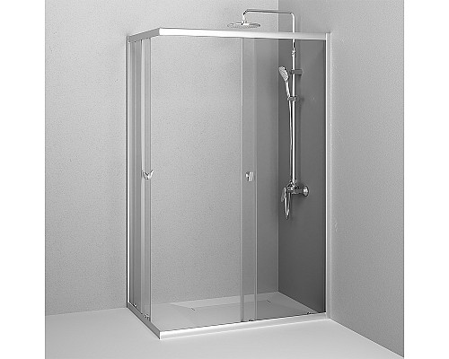 Душевой уголок AM.PM Sunny 120х80 W87G-403-12080-MT профиль Хром матовый стекло прозрачное