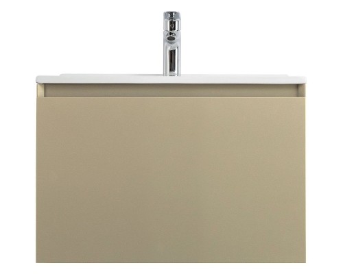 Тумба под раковину Art&Max Latina 60 AM-Latina-600-1C-SO-BGM подвесная Серо-бежевая матовая